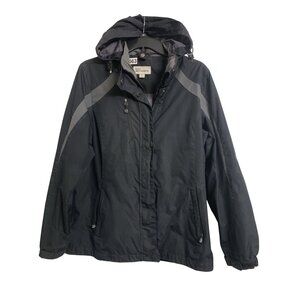 Port Authority‎ L Outdoor Hooded Rain Windbreaker Jacket Fall Winter